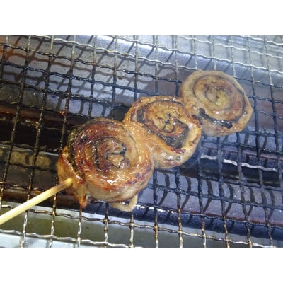 村上牛べこ串(焼き海苔と村上牛のくるくる巻き串) 約60g×3本入