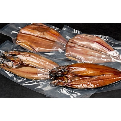 【発送月固定定期便】旬の地魚と手造りおまかせ干物と塩引鮭半身セット 全3回