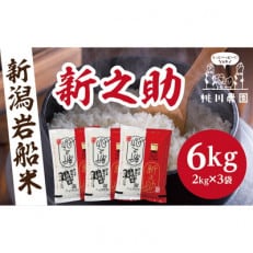 【令和5年産米】新潟県村上市産 新之助 精米 6kg A4100
