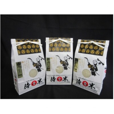 【毎月定期便】新潟県岩船産コシヒカリ【侍米】6kg　(精米2kg×3個セット)全3回