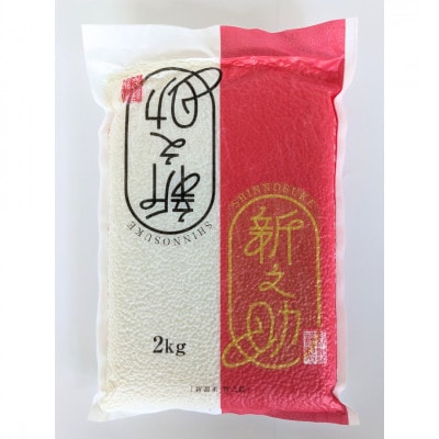 【新米受付・令和8年産米】【真空パック】新潟ブランド米・新之助精米6kg(2kg×3袋)NA4220