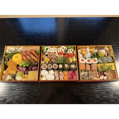 【数量限定】旬の閃き 柳庵「新春吉祥おせち」 2026年 三段重(約6人前)1077001