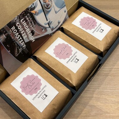 自家焙煎コーヒー豆【粉】LC7-2　店主のおすすめコーヒーセット200g×3種　1105014