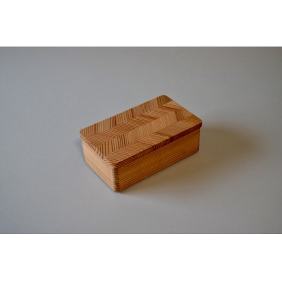 山武杉のお弁当箱　杉綾　特大