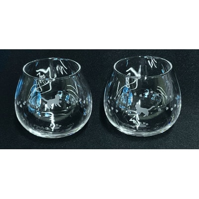 スインググラス 仔猫と足跡