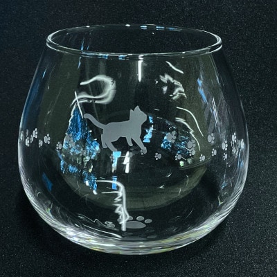 スインググラス 仔猫と足跡