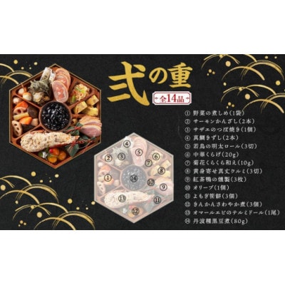 おせち料理3段重　宴(宇部市)