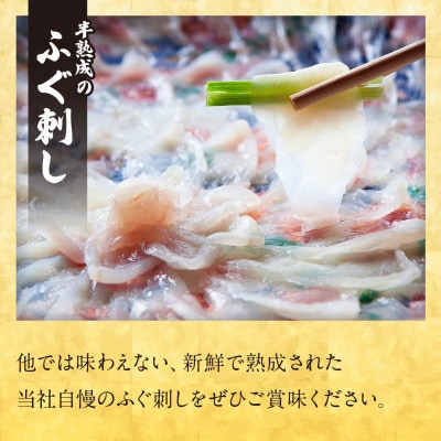 【冷凍】国産とらふぐ刺身セット(4～5人前)