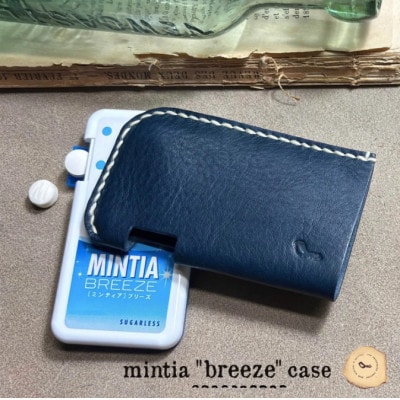 【one】[mintia breeze case]ミンティア「ブリーズ」ケース　ブルー