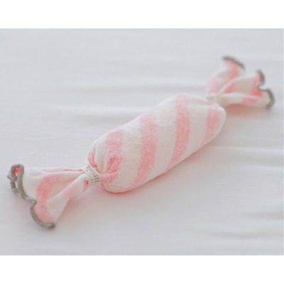 iimin(イイミン)ベビーピロー キャンディータイプ ボーダーピンク|09_mkr-090101n