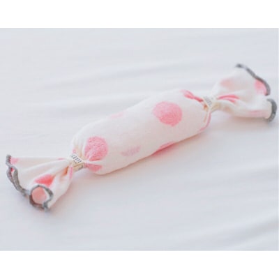 iimin(イイミン) ベビーピロー キャンディータイプ ドットピンク|09_mkr-090101l