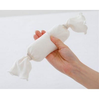 iimin(イイミン) ベビーピロー キャンディータイプ アイボリー|09_mkr-090101f