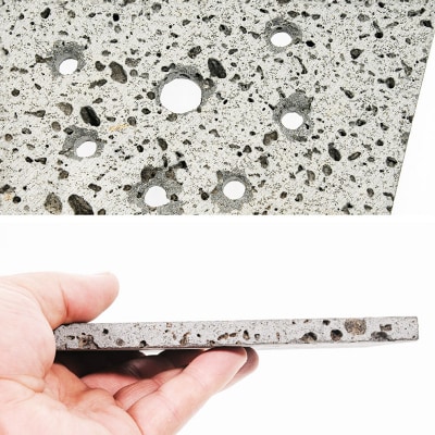 観葉植物着生用プレート 溶岩石 小(約20×15cm) 1枚|09_chm-cm0101ba