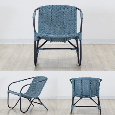 椅子 カルモ アームチェア アルミニウムフレーム ポリプロピレンロープ|09_bss-170101