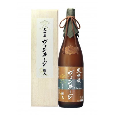 信州諏訪市産　大吟醸ヴィンテージ20年貯蔵1800ml　/　麗人酒造
