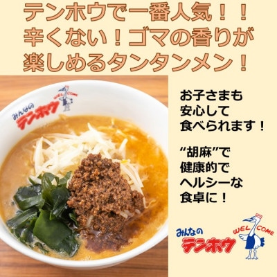 テンホウのタンタンメン(袋入り/冷凍)2人前×4袋[8食]