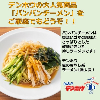テンホウのバンバンチーメン(袋入り/冷凍)2人前×3袋[6食]