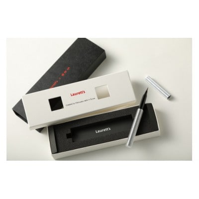 Laurett's万年毛筆 本体1本(ストレートパターン MLK703) 交換用インク3個付