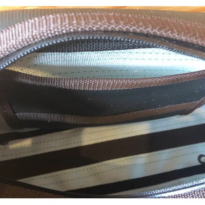 【SUWAプレミアム】ボストンバッグ　ブラック(S)(パイピングカラー:こげ茶)