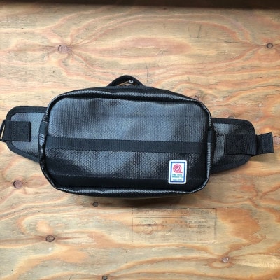 【SUWAプレミアム】ウエストバック　ブラック(パイピングカラー:黒)