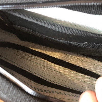 【SUWAプレミアム】ウエストバック　ブラック(パイピングカラー:黒)