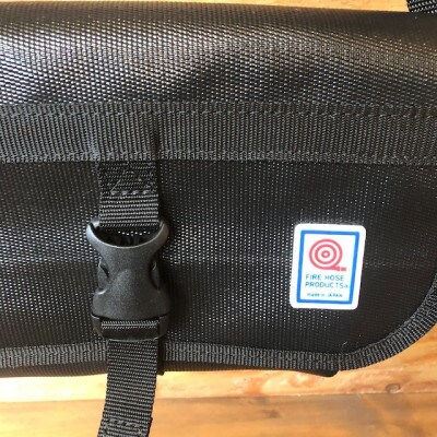 【SUWAプレミアム】ボディバッグ　ブラック(M)(パイピングカラー:黒)