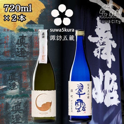 【諏訪五蔵】 純米大吟醸 日本酒 飲み比べセット 720ml×2本 真澄 舞姫