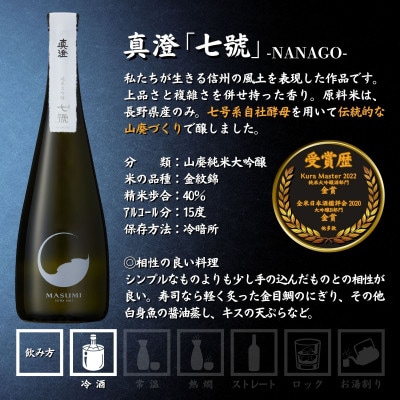 【諏訪五蔵】 純米大吟醸 日本酒 飲み比べセット 720ml×3本 舞姫 本金 真澄