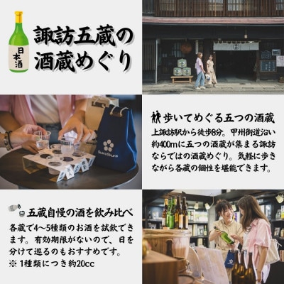 【諏訪五蔵】 信州 諏訪五蔵 新酒 日本酒 飲み比べ セット 720ml×2本