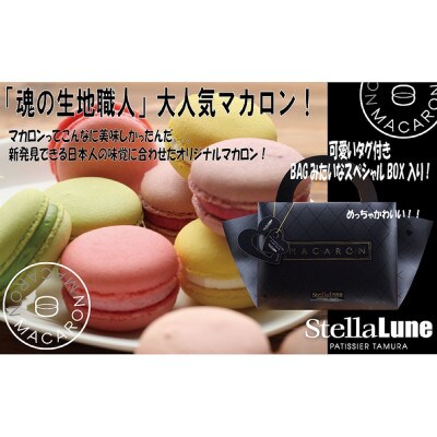 魂の生地職人自慢のオリジナルマカロン12個入り