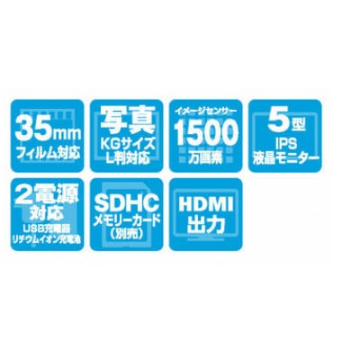 ケンコーCOMBOフィルムスキャナー KFS-14C5L　4961607006900