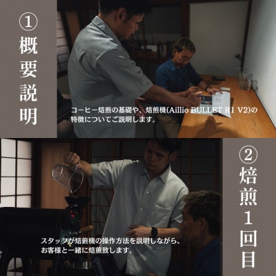 コーヒー焙煎体験90分　東京都中野区の古民家でコーヒーの焙煎体験!　(最大2名様まで)