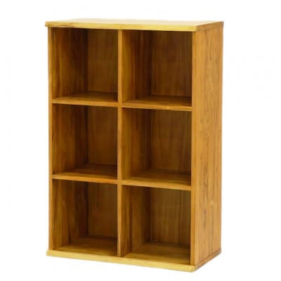 レコードラック 390 2×3 幅74.2cm 奥行き39cm 高さ111cm チーク無垢材