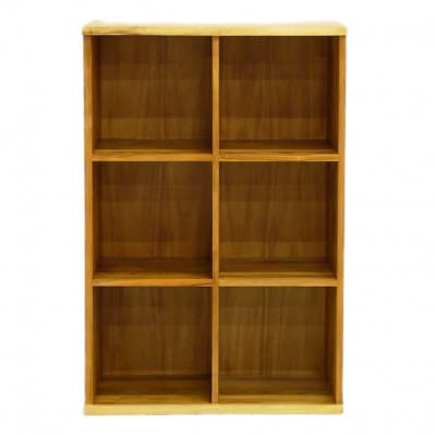 レコードラック 390 2×3 幅74.2cm 奥行き39cm 高さ111cm チーク無垢材