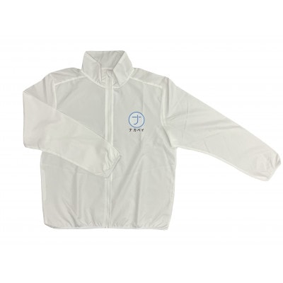 ナカペイウィンドブレーカー【Lサイズ　ホワイト】