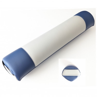 【特許取得/日本製】整体×睡眠×運動で寝返りが整体になる《願えりまくらL(ロング)》グレーネイビー