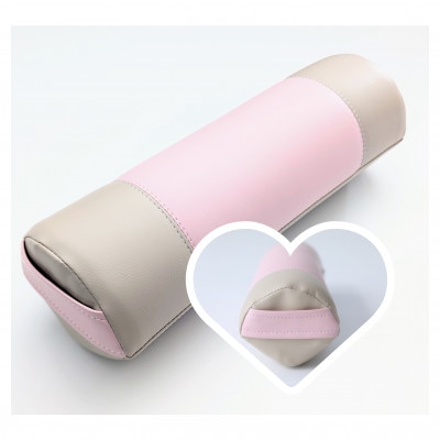 【特許・意匠取得】睡眠×整体で美と健康の願いを叶える《願えりまくらM》ピンクベージュ