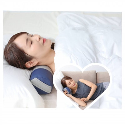 【特許・意匠取得】睡眠×整体で美と健康の願いを叶える《願えりまくらM》ピンクベージュ