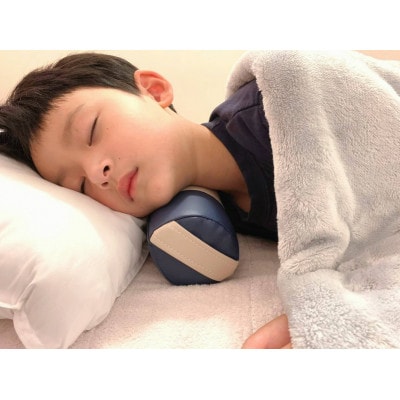 【特許取得/日本製】睡眠×整体でやさしく整う寝返り整体枕《願えりまくらS》グレーネイビー