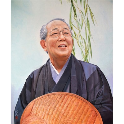 油絵人物肖像画