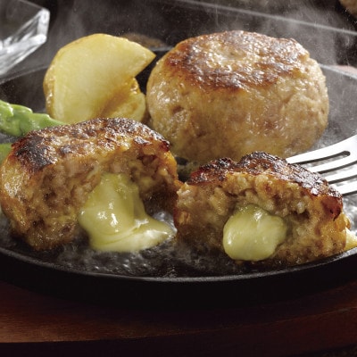 肥後の赤牛のチーズインハンバーグ150g×8(錦町)
