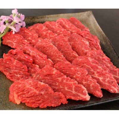 肥後の赤牛　ロース焼肉用　500g(錦町)