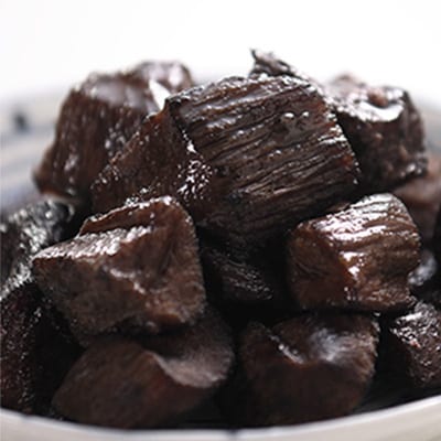 炭火焼牛タン先コロコロカット　100g×10P　計:1.0kg(錦町)