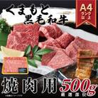 【A4～A5】くまもと黒毛和牛焼肉用　500g(錦町)