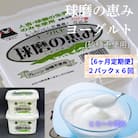 【毎月定期便】球磨の恵みヨーグルト(無糖)2kg全6回