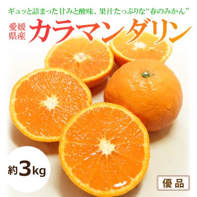 【2025年4月中旬～順次発送】カラマンダリン<優品・家庭用>約3kg