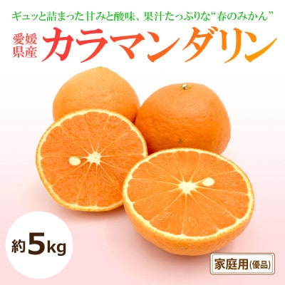 【2026年4月上旬から発送予定】カラマンダリン<家庭用・優品>約5kg