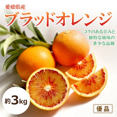 【2026年3月中旬から発送予定】ブラッドオレンジ<家庭用・優品>約3kg