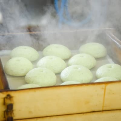 労研饅頭(ろうけんまんとう)全種類14個 記念セット 冷凍