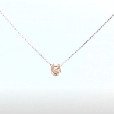 【憧れの最高級】天然 ダイヤモンド ネックレス 馬蹄 K18 国内生産品 憧れの最高級】天然 ダイヤモンド ネックレス 馬蹄 K18 国内生産品